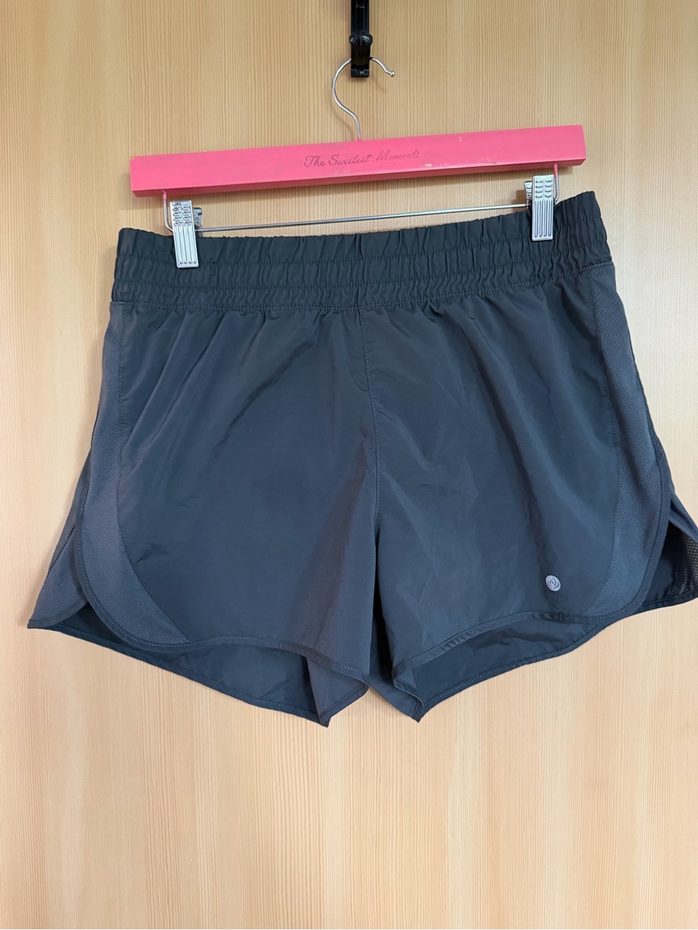 Apana Black Women's Athletic Running Shorts